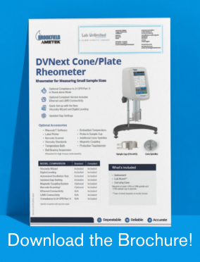 DVNext Cone/Plate Rheometer