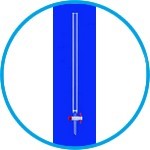Chromatographic columns, PTFE- or Valve Stopcock, DURAN® tubing